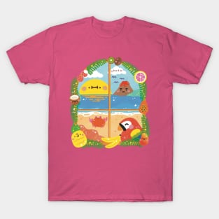 Tropical Island Window T-Shirt